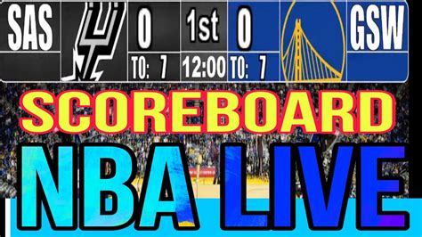 gsw vs spurs score.